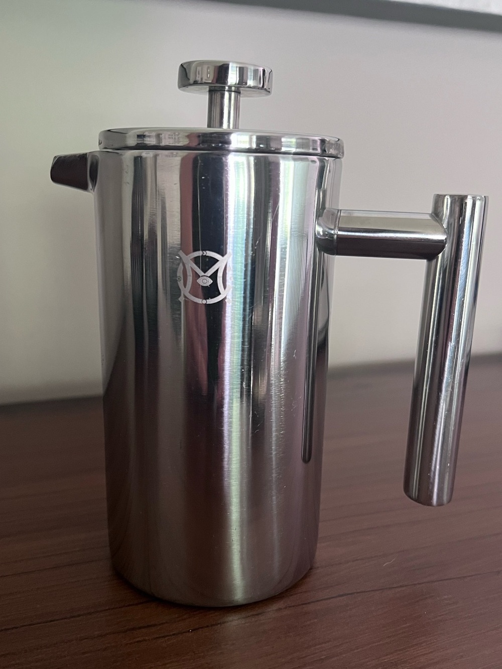 Stainless Steel French Press Coffee Maker Espresso | Modernist Coffee Pot. 12 oz